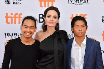 Maddox Jolie-Pitt, Angelina Jolie y