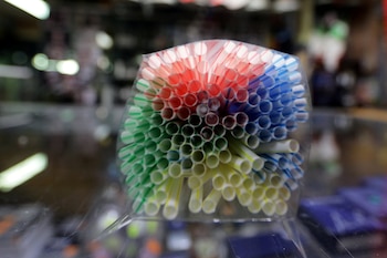Pajitas de plástico (REUTERS/Eric Gaillard)