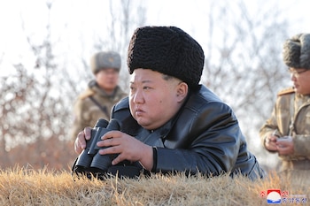 El dictador norcoreano Kim Jong-un