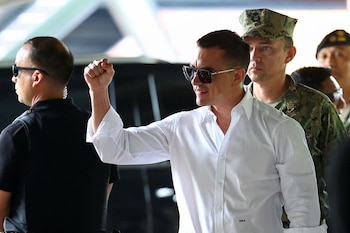 El presidente de Ecuador y