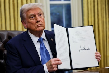 Donald Trump acusó al gobierno