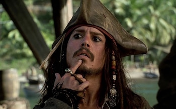 El personaje de Jack Sparrow