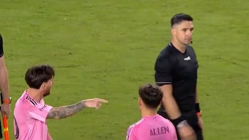 Messi se quejó contra el