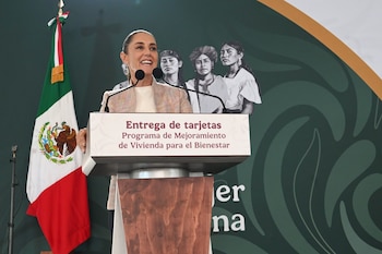 Claudia Sheinbaum Valle de Chalco-