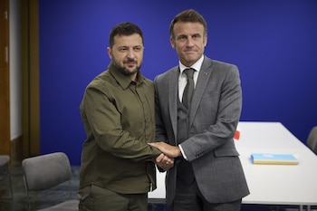 Macron reafirmó su apoyo a