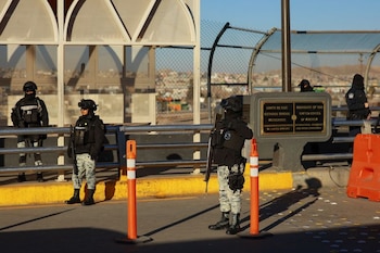 Miembros de la Guardia Nacional