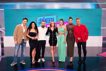 Natalia Denegri llega a Siéntese