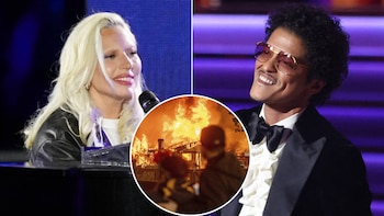 Lady Gaga y Bruno Mars