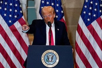 Trump dijo que la Franja