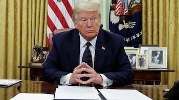 El presidente Donadl Trump asegura