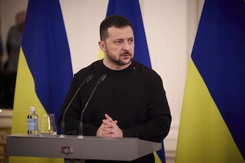 Volodimir Zelensky llamó a la