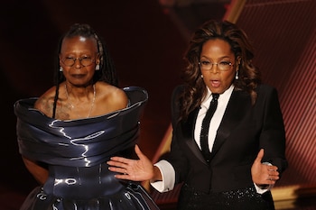 Oprah Winfrey y Whoopi Goldberg