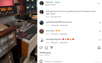 Rob Frith encontró una cinta