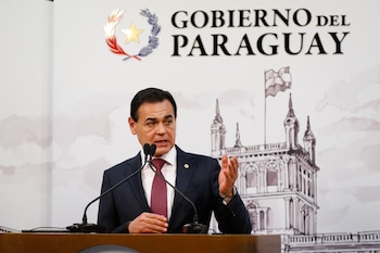 El canciller de Paraguay, Rubén