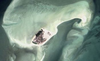 La isla Nyangai en Sierra