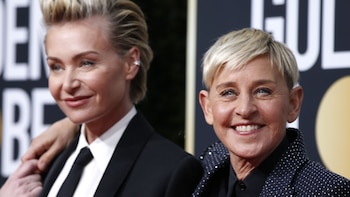 Ellen DeGeneres y Portia de