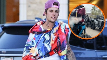 Justin Bieber subió fotografías fumando