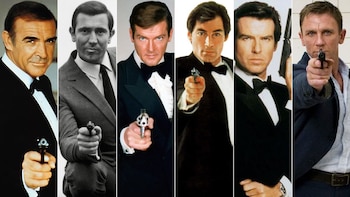 James Bond según pasan los