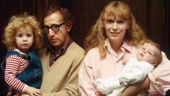 Woody Allen y Mia Farrow