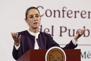 La presidenta de México Claudia
