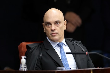 El juez Alexandre De Moraes,