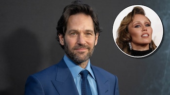 Miley Cyrus y Paul Rudd