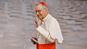 El secretario de Estado vaticano,