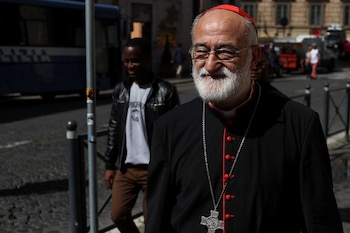 El cardinal Cristobal Lopez Romero