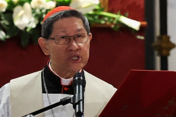 El cardenal Luis Antonio Tagle