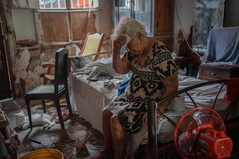 Margarita Salazar, de 82 años,
