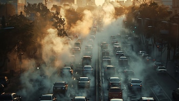 Las emisiones de gases de