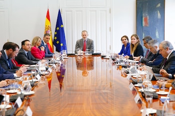 El Rey Felipe VI preside