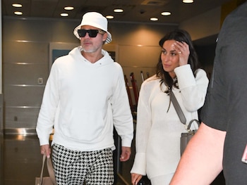 Brad Pitt se está esforzando