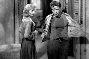 Brando en uno de los
