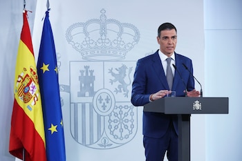 El presidente del Gobierno, Pedro