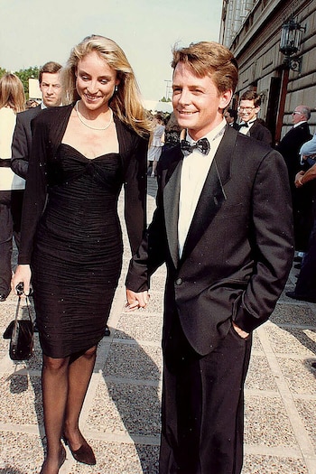 Su esposa, Tracy Pollan, fue