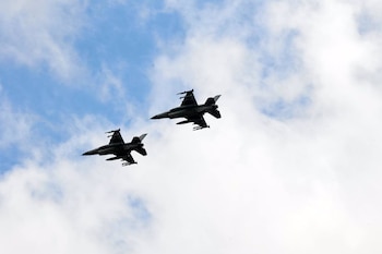 Aviones de combate F-16 (Europa