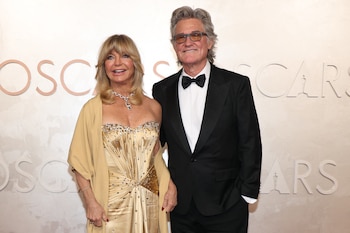 Goldie Hawn y Kurt Russell