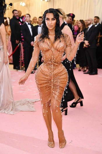 Kim Kardashian no podía moverse