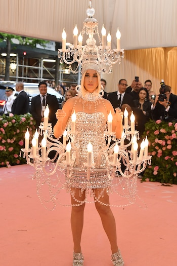 Katy Perry se vistió como