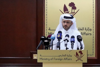 Majed al-Ansari, portavoz del Ministerio