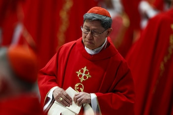 El cardenal filipino, Luis Tagle