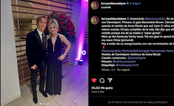 Larry Birkhead mostró su orgullo