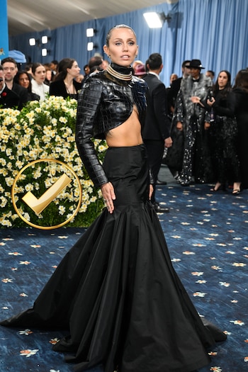 Miley Cyrus interpretó el código