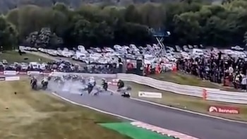 El accidente se produjo en