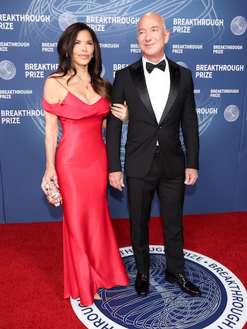 Lauren Sanchez y Jeff Bezos