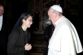 La monja italiana Sor Raffaella