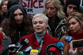 En 2017, Rose McGowan comenzó