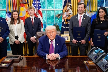 El presidente de EEUU, Donald