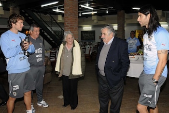 José Mujica y su esposa